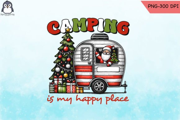 Camping Is My Happy Place Png Graphics and Crafts Review