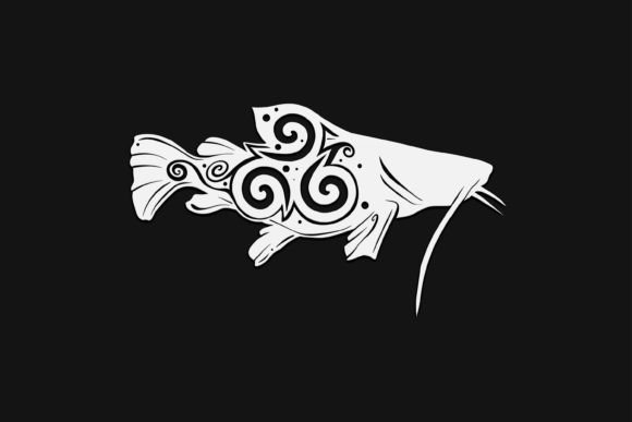 Catfish Mandala Drawing 150 Graphics and Illustrations Review