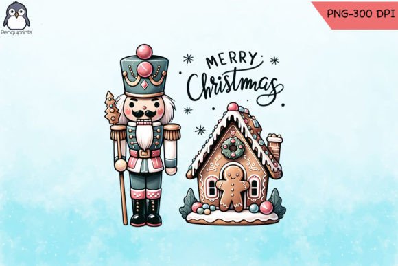 Gingerbread House Nutcracker PNG Graphics and Crafts Review
