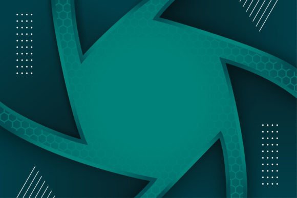 Green Hexagon Background: A Graphic Design Asset for Modern Backgrounds