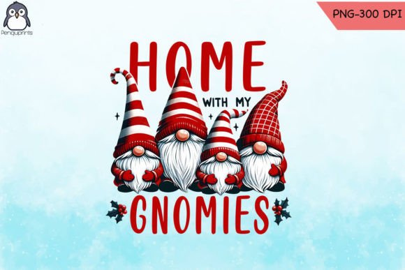 Home with My Gnomies PNG Graphics and Crafts Review
