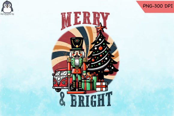 Merry Bright Nutcracker PNG Graphics and Crafts Review