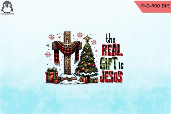 Real Gift Jesus Christmas PNG Graphics Review
