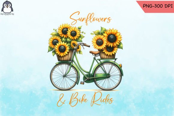 Sunflower Bike Rides PNG: A Crafts and Graphics Review for Real Projects