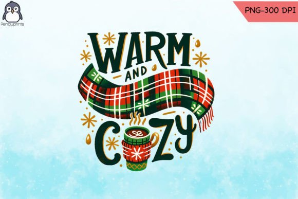 Warm and Cozy Sublimation Graphics for Crafts